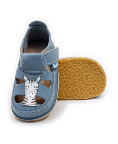 Dodo Shoes sandaalid Zebra/baby blue